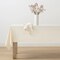 Lenox French Perle Solid Tablecloth, Natural - 70"W x 70"L Round